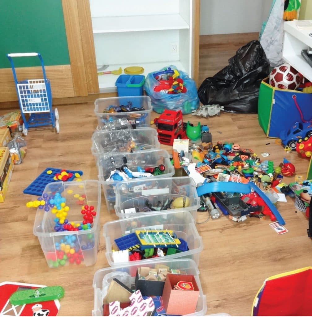 7 dicas para organizar os brinquedos dos seus filhos no seu apartamento