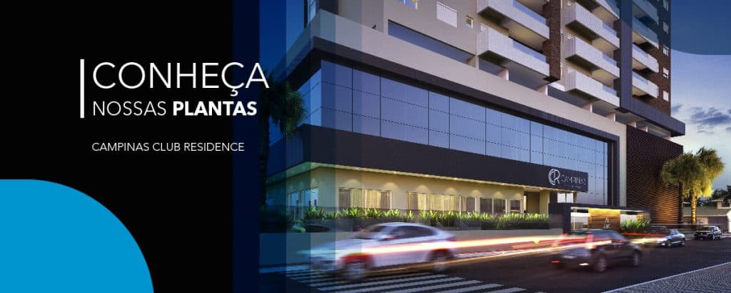 Campinas Club Residence: Conheça as Plantas