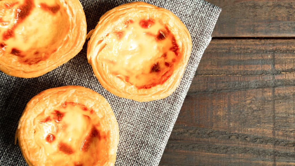 Receita de pastel de nata e onde encontrar