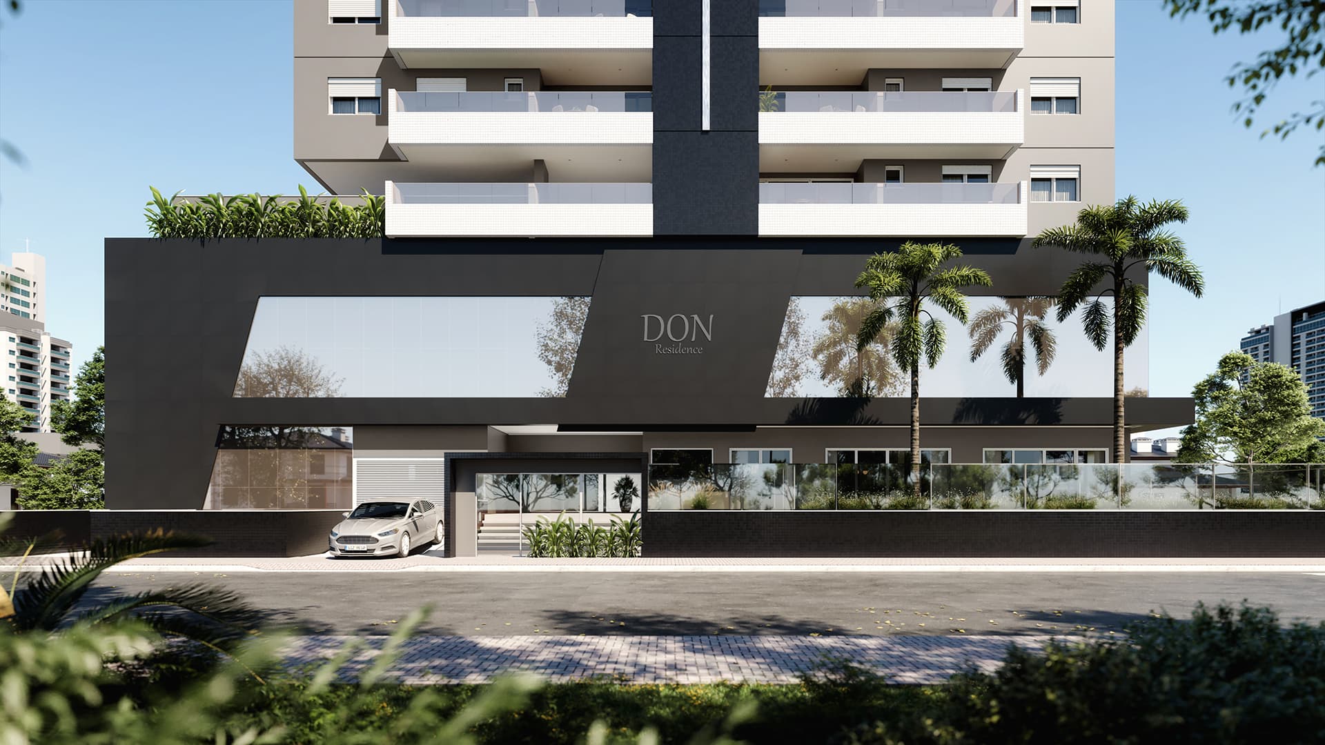 Don Residence: apartamentos de alto padrão e arquitetura ímpar